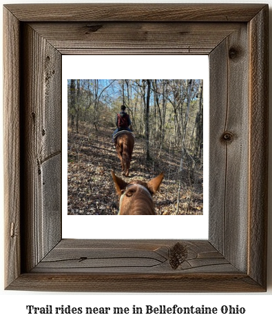 trail rides near me in Bellefontaine, Ohio